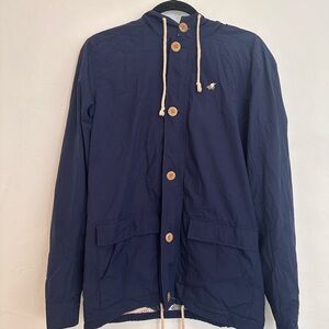 Glamour Kills Dark Blue Rain Jacket